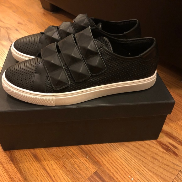 NEW Rebecca Minkoff Becky Embellished Sneaker - 8 - Picture 5 of 6